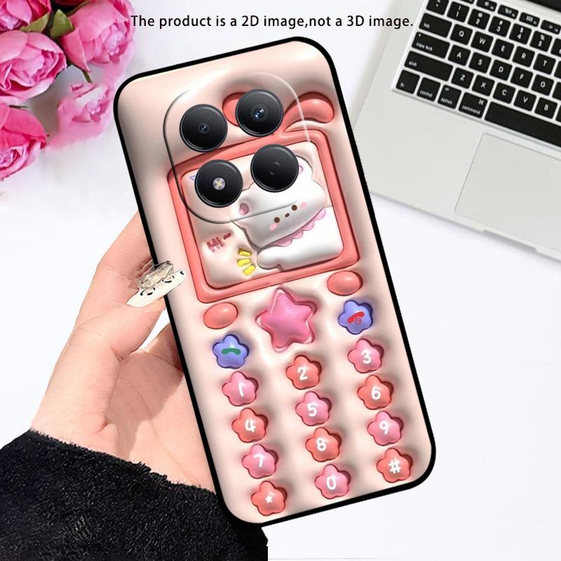 Чехол для телефона для Xiaomi Redmi Note 15 Note15 Pro Plus Pro+ 5G Ударопрочный бампер Мягкая ТПУ крышка Coque Note15Pro Силиконовые Fundas