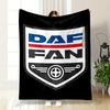 Плед с тематикой DAF Fan Плед для спальни Плед для гостиной Дивана перерыв на обед Мягкий уютный плед для фестиваля друга Подарок