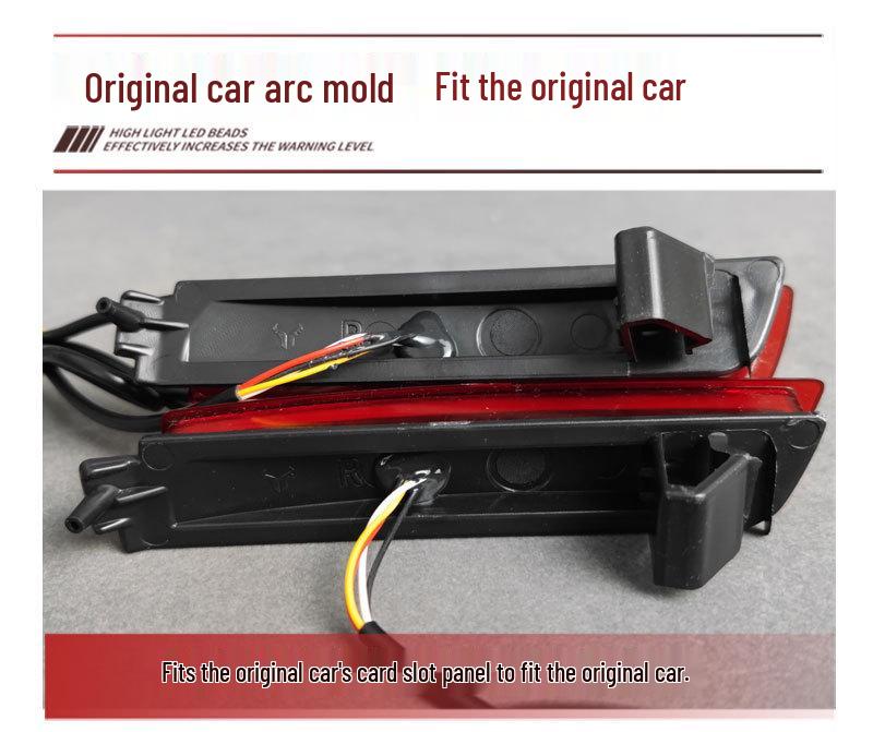 Задний светодиодный стоп-сигнал/противотуманная фара для Nissan Qashqai, Kicks, Classic, Sylphy, Livina, Bluebird, Terra