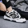 Spring New Men's Shoes Color Matching Bread Shoes Student Versatile Sports Board Shoes Comfortable Casual Platform Heightening Shoes