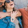 Мужские наручные часы GOLDEN HOUR, ультратонкие, цифровые, спортивные, водонепроницаемые, с широкоугольным дисплеем, резиновым ремешком, унисекс.
