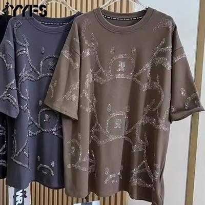 Женская мода повседневная летняя весна 1/2 рукава О-образный вырез блузки и рубашки