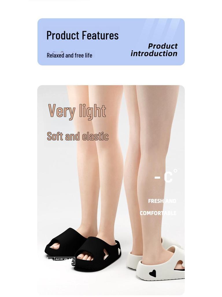 Женские нескользящие летние тапочки для ванной из ЭВА 2024 года для дома