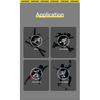 COPOZZ One Pair New Adult Ski Wrist Guard Snowboard Elastic Palm Protection Professional Men Women Skiing Protective Equipment