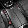 2/1Pc Carbon Fiber Car Seat Gap Filler Soft Pad Interior Accessories For Mitsubishi Outlander Lancer EX ASX L200 RALLIART Pajero