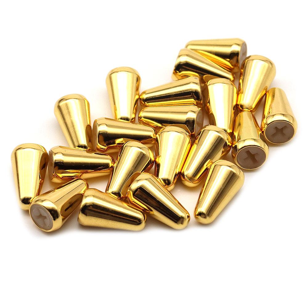 1pcs/2pcs Brass Guitar Switch Cap Metal Toggle Switch Tip Embedded Cross Core Expandable Hole for ST TL Guitar Accessories