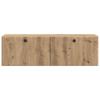 Wall Mounted TV Cabinet 98 x 31 x 30 cm Artisan Oak