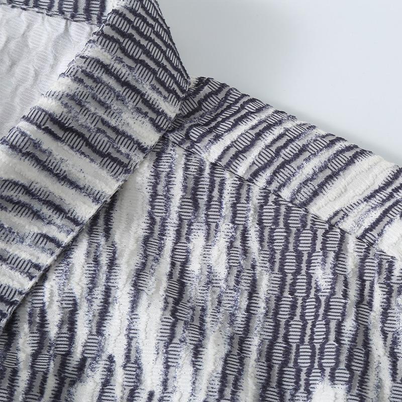 Мужские рубашки с коротким рукавом, летняя мода, большие размеры 4XL-11XL, полосатая рубашка большого размера, мужская рубашка