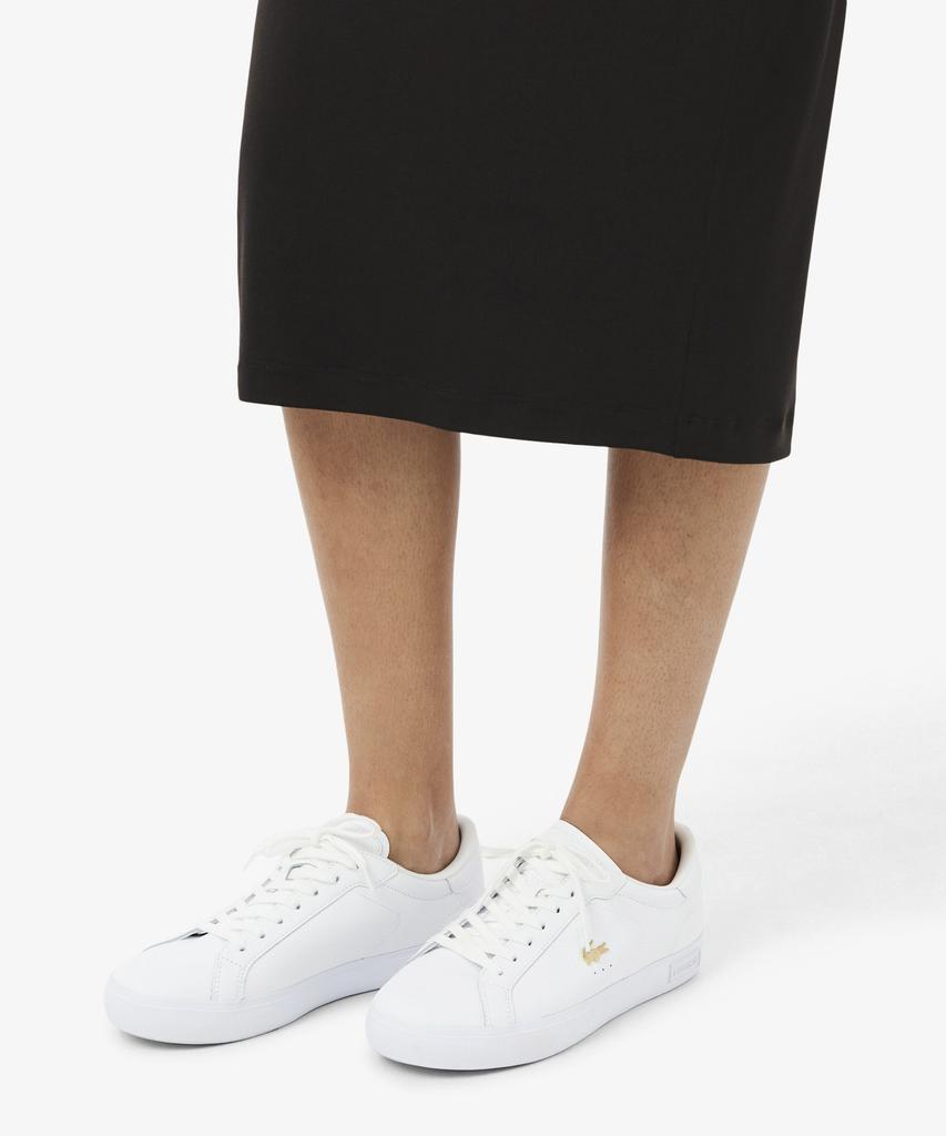 Женские кожаные кроссовки Lacoste Powercourt Rz0192W56G 216