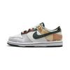 Детские кроссовки Dunk Low SE PS Sail Multi-Camo Multi-Color Vintage-Green Total-Orange DB1900-100