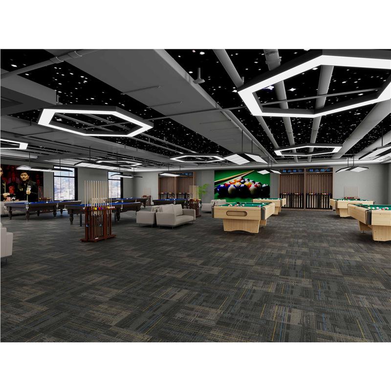 Billiard Hall Nylon Carpet: Waterproof, Fireproof, Full Coverage for Commercial Use