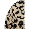 Urban Classics Womens/Ladies Leopard Print Sherpa Short Sweatshirt