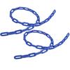 2Pcs Children Swing Extension Chain Plastic Coated Iron Chain Indoor Outdoor Swing Parts