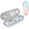 1 Pcs Travel Case for Electric Toothbrush Portable Hard Protective Storage Bag with Accessories Storage