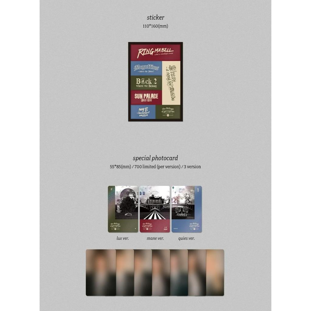 BILLLIE Биллаж восприятия: глава вторая / 3-й мини-альбом