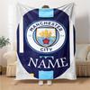 Custom Name FC Ingolstadt Team Crest blanket for Couch & Bed, Plush Cozy Fuzzy Blanket Super Soft & Warm Blankets for Fall and Winter. 0908277
