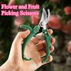 Multi-functional Garden Scissors Manual with Safety Buckle Stainless Steel Spring Gardening Pruning Shear Branch Plant Cutter