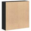 Bookshelf Black Oak Effect 98x29x97.5 cm Engineered Wood