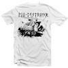Jef Whitehead Design Pig Destroyer Rock Band Graphic Tee  Cotton Round Neck Casual Unisex Tshirt Summer Top