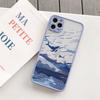 Фантастический Чехол для Телефона с Китом Для iPhone 16 14 13 15 12 11 Pro Max Mini SE2 8 7 Plus X XR XS Аниме Цветные Киты Ударопрочные Чехлы