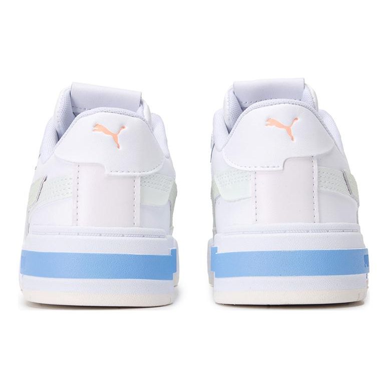 Puma Нескользящие Прочные Низкие Кеды для Скейтбординга Унисекс Белые 391221-01