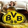 1PC Borussia Custom Name Patterned Flannel Blanket Suitable For All Seasons for Home Decor Warmth and Comfort Gifts Holiday Present