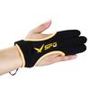 Archery Finger Tab Glove Faux Leather Three Finger Protector Hand Guard Shoot Hunting