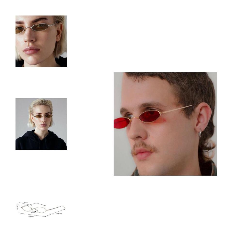 Модные ретро-очки для женщин с классической маленькой овальной оправой и универсальным дизайном