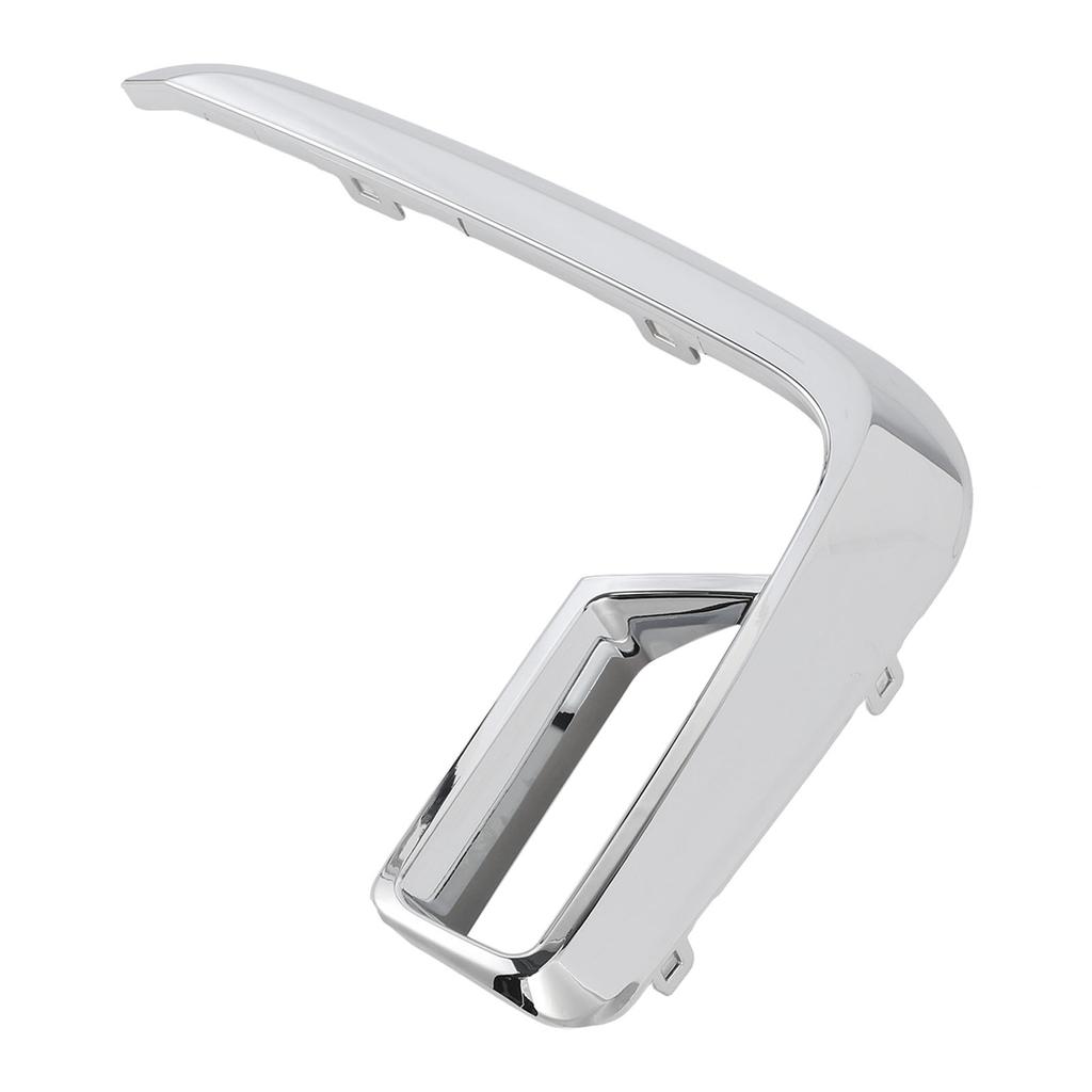 Front Fog Light Frame Cover Front Bumper Grille Chrome Trim Decorative Strip for 7 Series G11 G12 LCI M Sport 2019‑2022