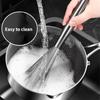 New Kitchen Tools Stainless Steel Pot Brus Cleaning Brush Pot Utensil Scrubber Scouring Brush Dishwashing Descal Wire Brush