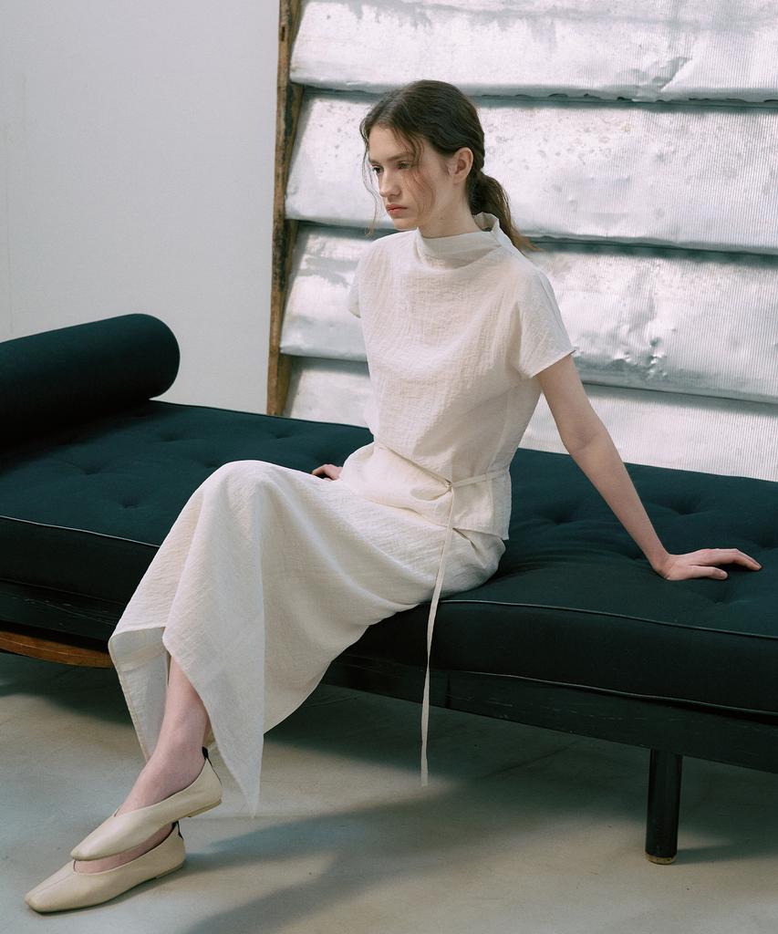 Lamerei Linkle Sheer H-Line Maxi Skirt[Lmbfspsk413]-2Color