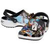 Jean-Michel Basquiat X Crocs Classic Clog Pop Art Unisex Sneakers Multi-Color Black 209486-001