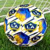 Футбольный клуб LA Galaxy Мяч для мини-футбола Размер 5 Цветной Машинная строчка ПВХ Готов к соревнованиям Прочный Высокий отскок