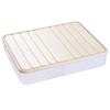 Dumpling Storage Box Large Capacity Refrigerator Organizer Transparent Food Storage Box for Home Kitchen