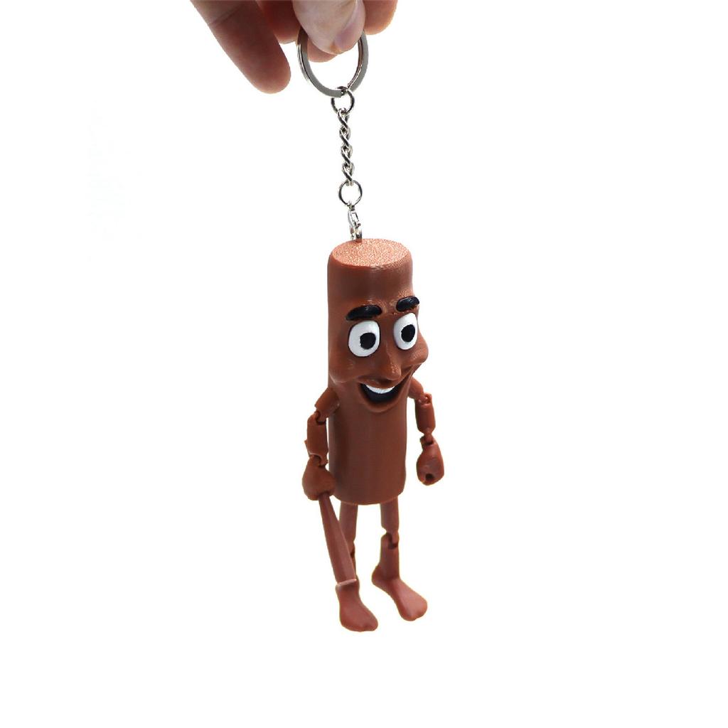 Desk Decoration, Animal Emojis, 3D Printed Funny Desk Decoration, Gifts For Collectors, Animals In Shoes (keychains)