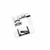 Universal Rolled Hem Presser Foot Snap-On Narrow Hemmer Foot  Sewing Accessories
