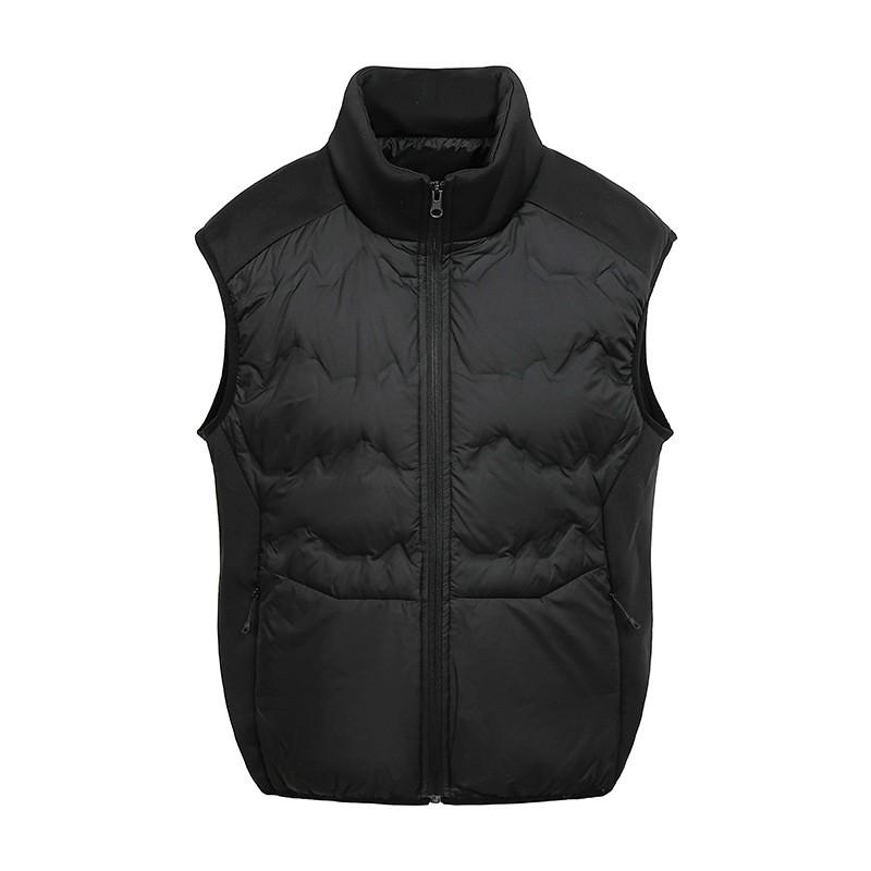 Mens Lightweight Down Vest Winter Casual Stand Collar Puffer Youth Urban Style