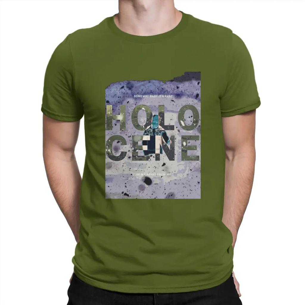 Fun Holocene T-Shirts for Round Collar 100% Cotton T Shirt B-Bon Ivers Short Sleeve Tee Shirt Gift Idea Tops Unisex