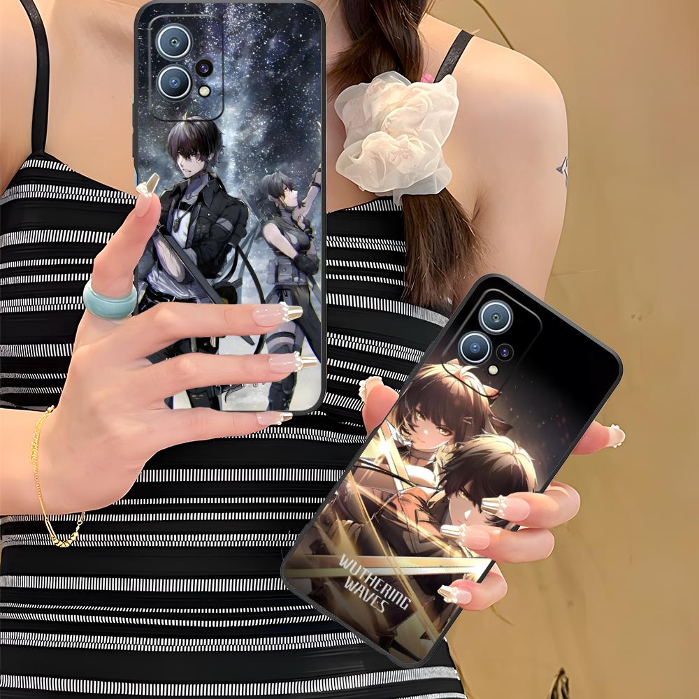 Wuthering Waves Rover Матовый ТПУ Чехол для Мобильного Телефона для Huawei P60 P50 P40 P30 P20 P10 P9 P8 Pro Lite Plus Цветной Печатный Чехол