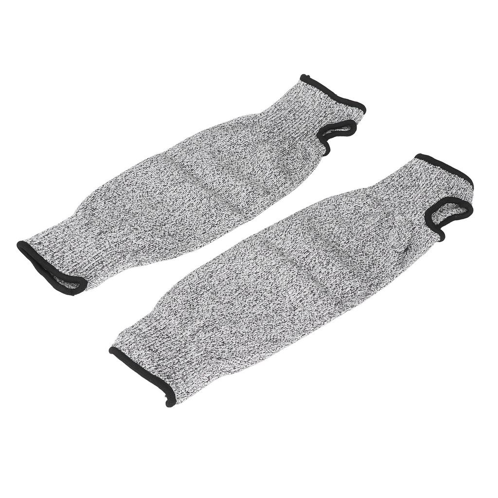 Cut Resistant Arm Sleeves HPPE Protective Safety Arm Guard for Gardening Wood Carving 36cm