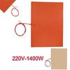 460*220MM 220V 1400W силиконовый нагревательный коврик для принтера с подогревом