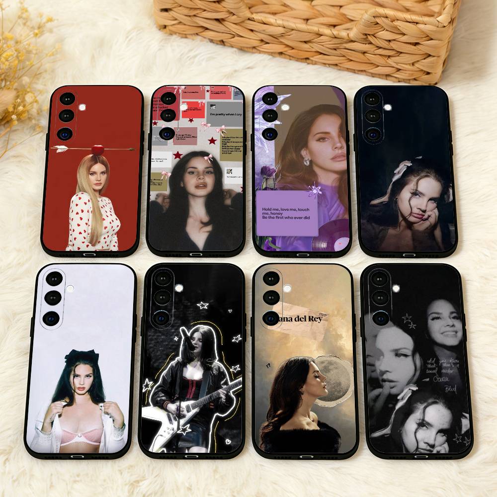 Чехол для телефона Singer LanaDelRey S-Summertime Sadness для Samsung A73,72,71,A52,51,40,41,A22,A32,31,A13, Мягкий черный корпус
