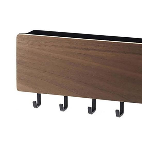 Многофункциональные самоклеящиеся настенные крючки Бесшовная установка без ударов 6-рядная вешалка для ключей для одежды Шапка Полотенце Гостиная Спальня Strong