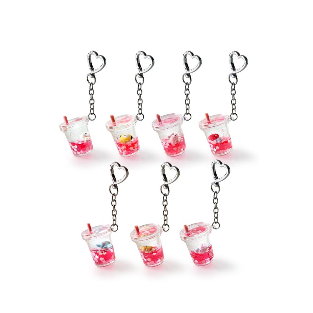 BT21 Брелок для ключей Minini Water Cherry Blossom ver.