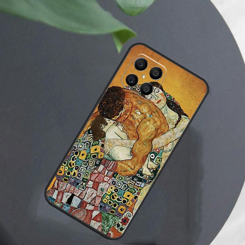 Поцелуй Густава Климта Для Honor Magic 7 Lite 6 5 8 Pro Чехол Для Honor 200 400 70 90 X8c X8b X9a X9b X9c X9d Win RT