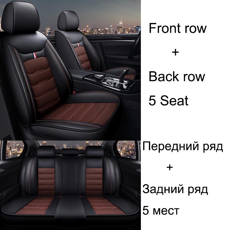 Универсальные чехлы на сиденья автомобиля для MAZDA 3 CX-5 2 5 6 CX-3 CX-4 CX-7 CX-9 MX-5 RX-8 Автомобильные аксессуары Детали интерьера