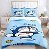 Набор постельного белья Doraemon Adventure Print 3 шт. Пододеяльник с 2 наволочками Домашний подарок на день рождения