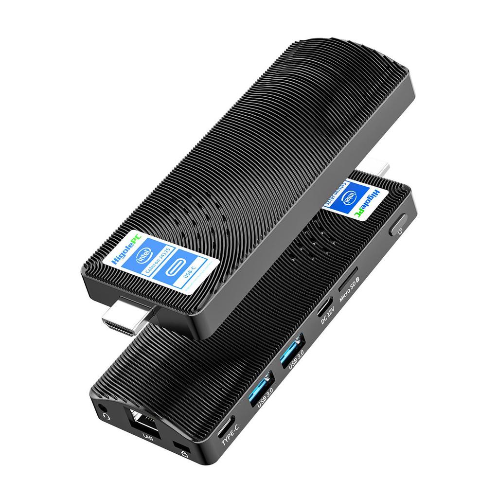 Мини-хост PCSTICK: Мини-ПК для видеоигр 4K HD J4115