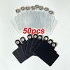 50Pcs Transparent Mobile Phone Lanyard Anti-lost Card Gasket Universal Phone Hanging Cord Patch Tether Pad
