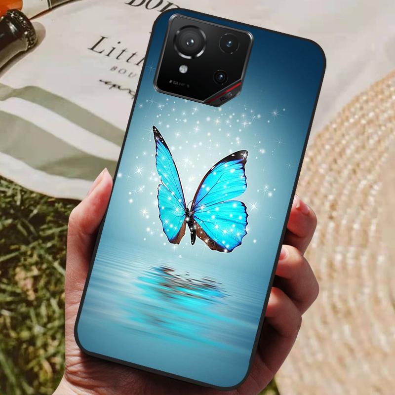 Чехол для Asus ROG Phone 9 Мягкий силиконовый чехол из ТПУ для Asus ROG Phone 9 5G Чехлы для телефонов ROG9 AI2501 2025 Милый мультяшный чехол
